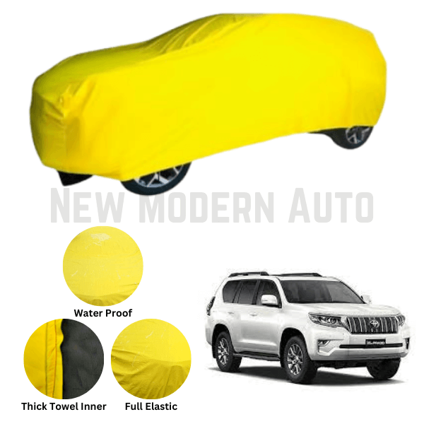 Toyota Prado Land Cruiser Microfiber Anti Scratch & Anti Swirls Water Resistant Top Cover