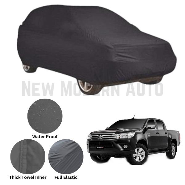 Toyota Vigo Revo Microfiber Anti Scratch & Anti Swirls Water Resistant Top Cover