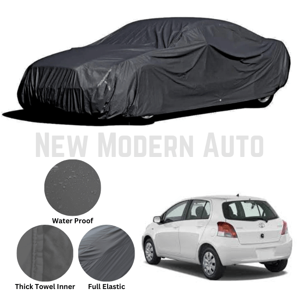 Toyota Vitz Microfiber Anti Scratch & Anti Swirls Water Resistant Top Cover | Model 2009 - 2016